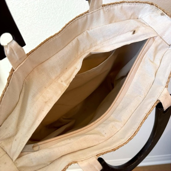 Yucatan Meixco Raffia Summer Tote Bag - Picture 2 of 6